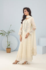 Manahils Stitched K-216-Alabaster Grace