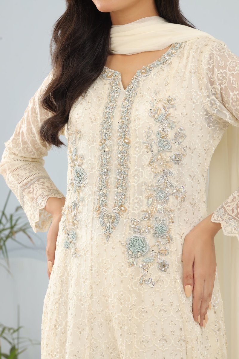 Manahils Stitched K-216-Alabaster Grace