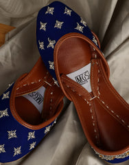 Mgs Style Khussa Collection-Amaira (Blue)