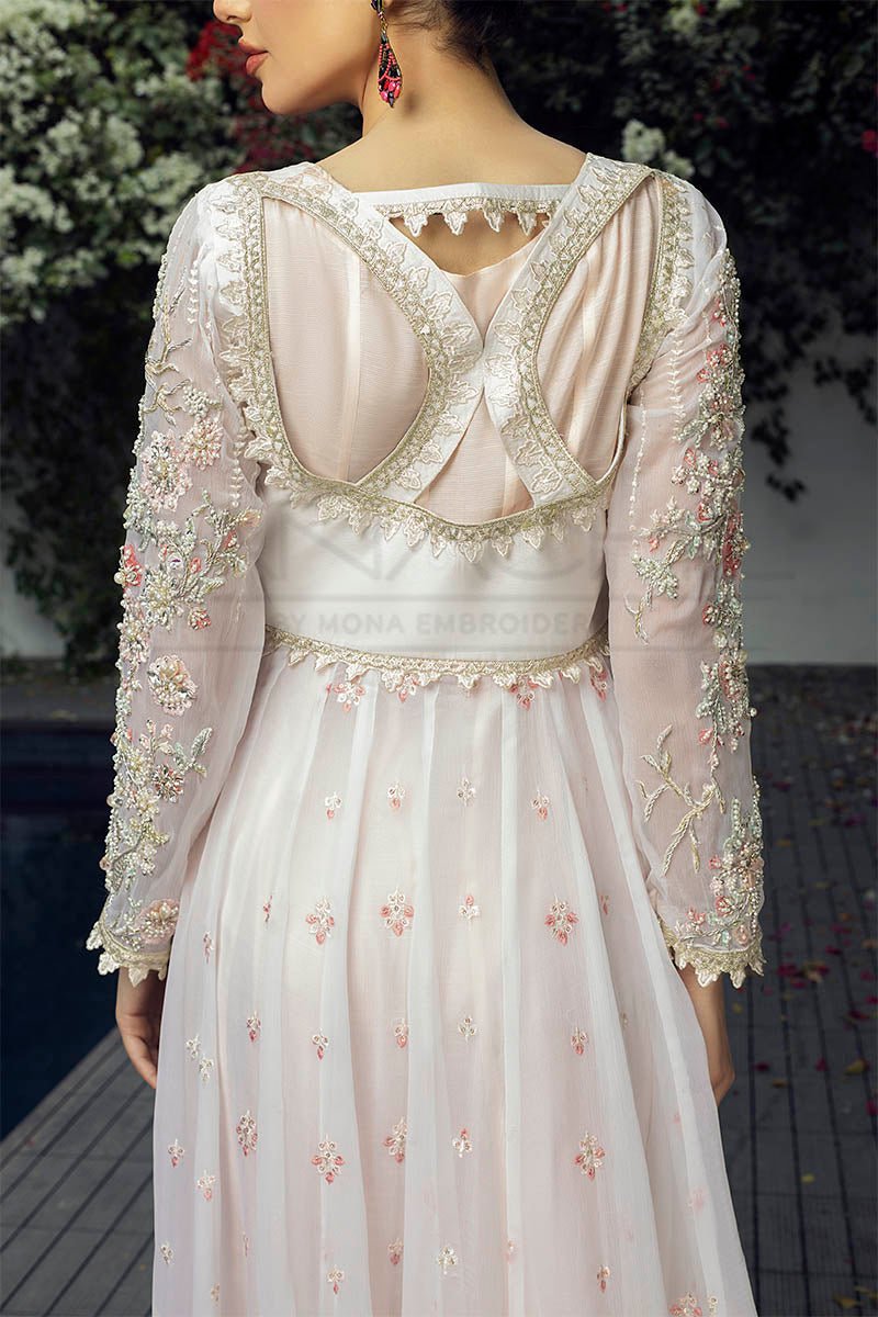 Manahils Stitched Formals K-220-Arctic Allure