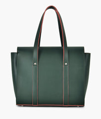 RTW Creation - Army green carry-all satchel bag