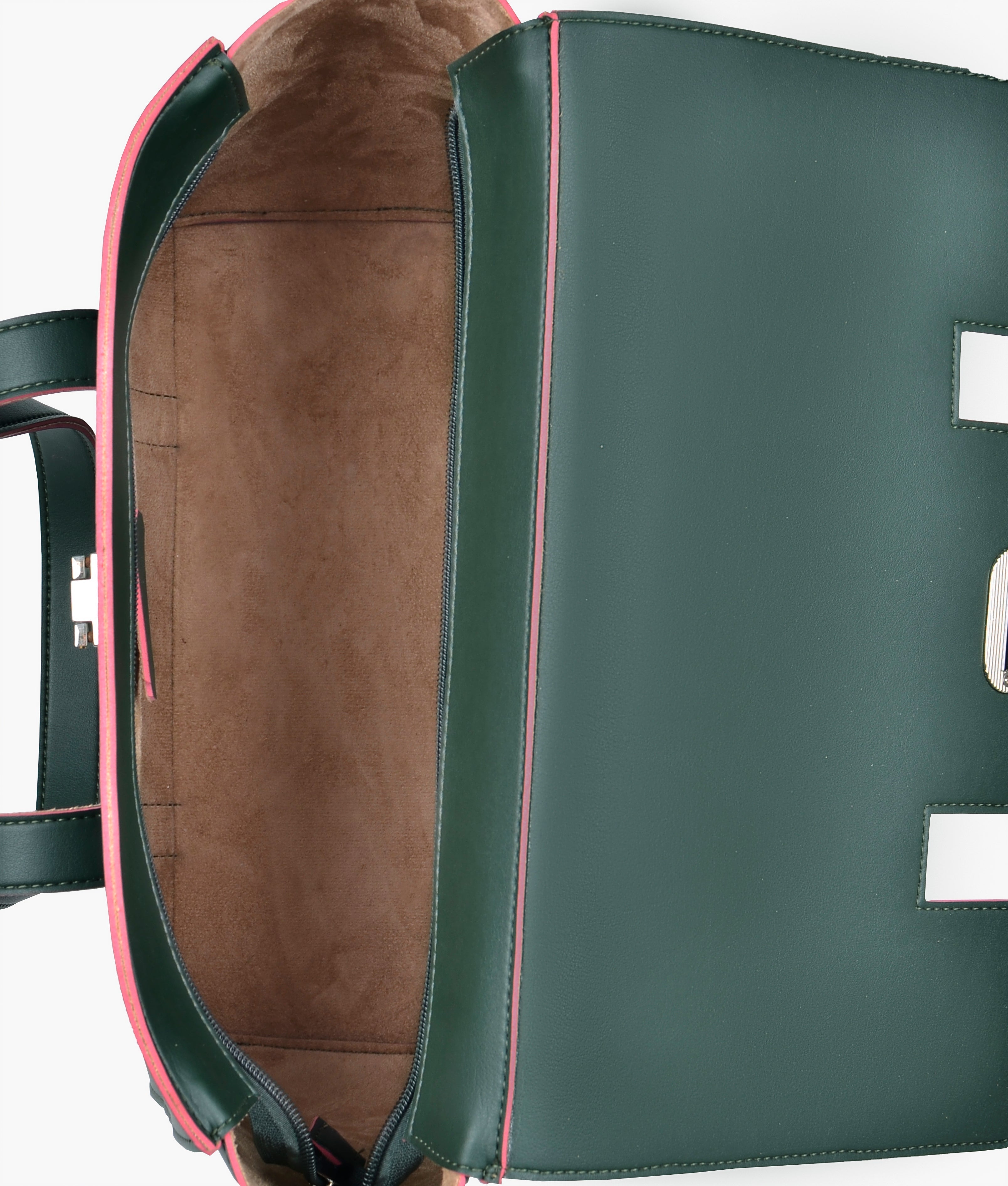 RTW Creation - Army green carry-all satchel bag