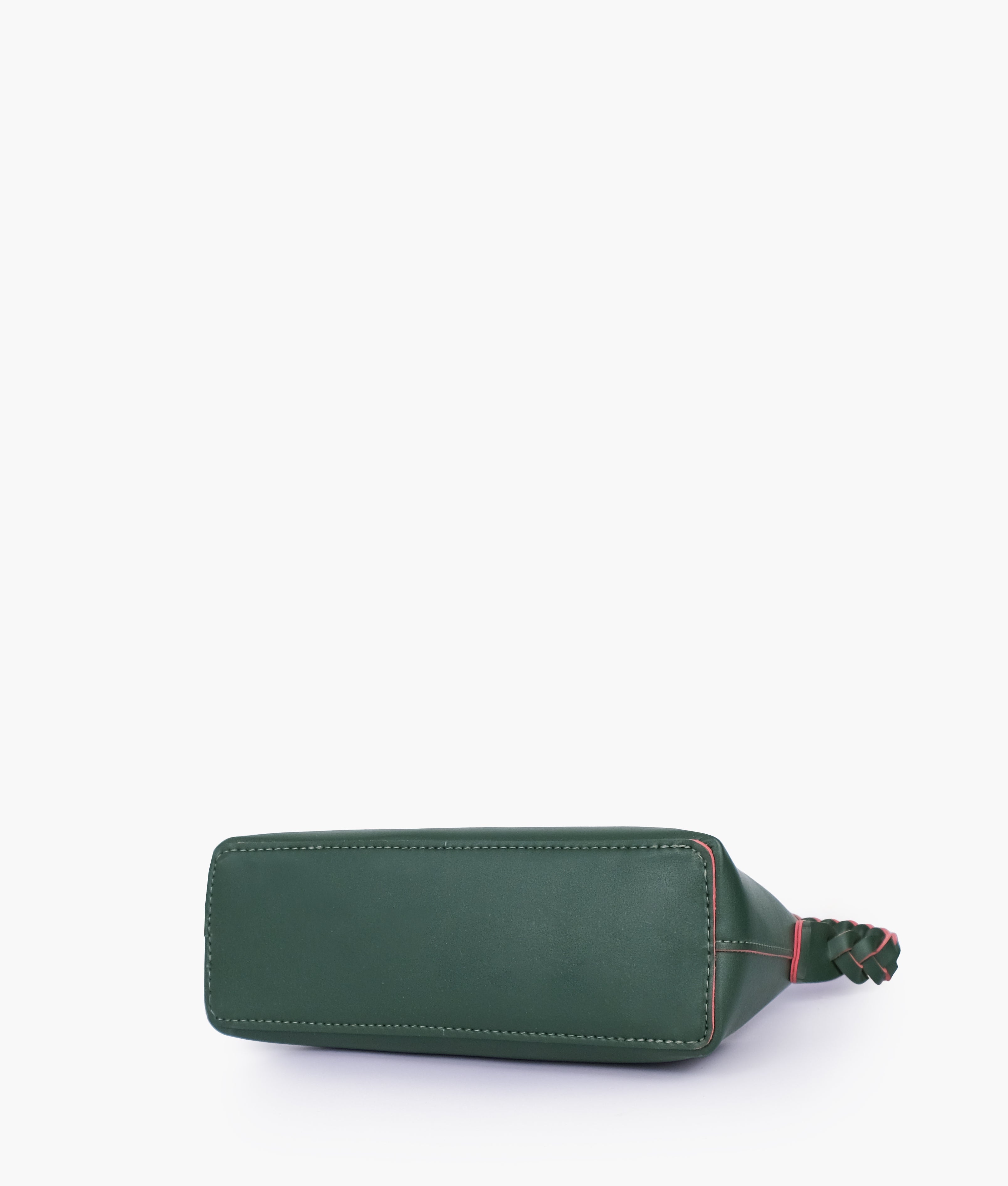 RTW Creation - Army green purse with braided strap