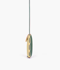 RTW Creation - Off-white and army green mobile pouch