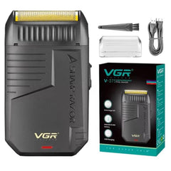 VGR-V-375 Professional Electric Ultra-Thin Shaver Rechargeable Razor for Face Care Beard Trimmer Reciprocating Blade with USB Travel Shaver