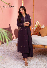 Asim Jofa Outfit Of The Day Ajod-30 Embroidered Cambric 3 Pcs
