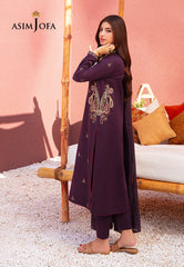 Asim Jofa Outfit Of The Day Ajod-30 Embroidered Cambric 3 Pcs