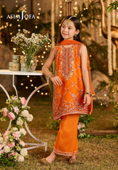Asim Jofa Kids Pret Ajlk-06 Embroidered Poly Chiffon 3 Pcs