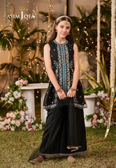 Asim Jofa Kids Pret Ajlk-05 Embroidered Poly Chiffon 3 Pcs