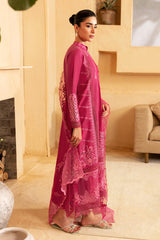 Luxe By Azure Unstitched 3 Piece Premium Cambric Suit-07-Cherry Bliss