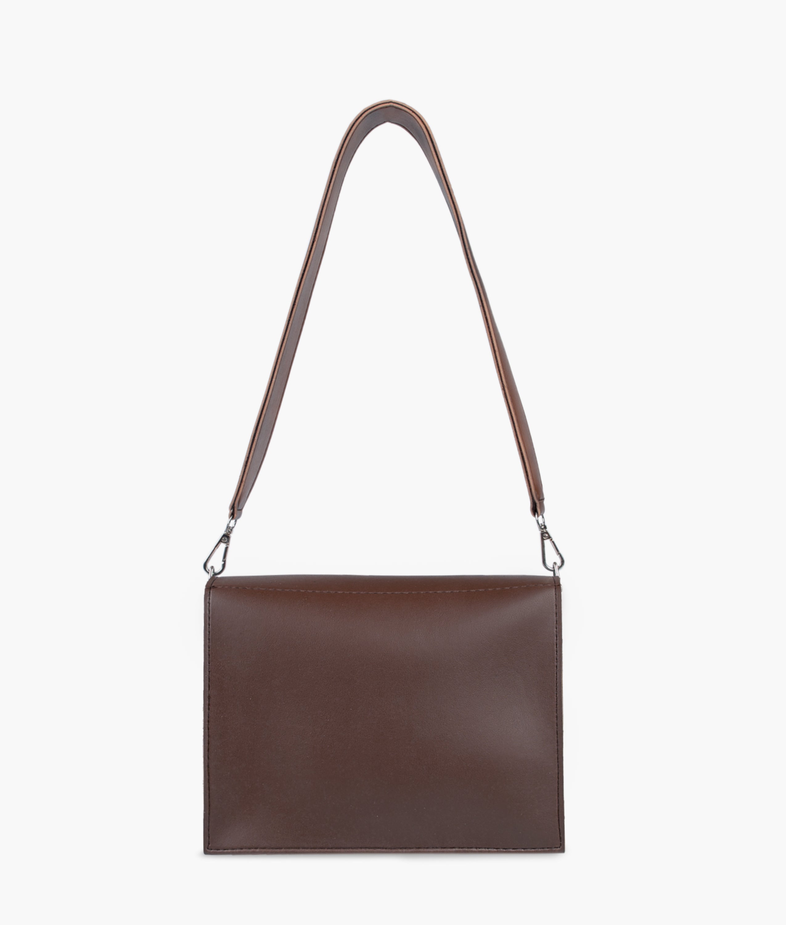 RTW Creation - Dark brown mini cross-body bag