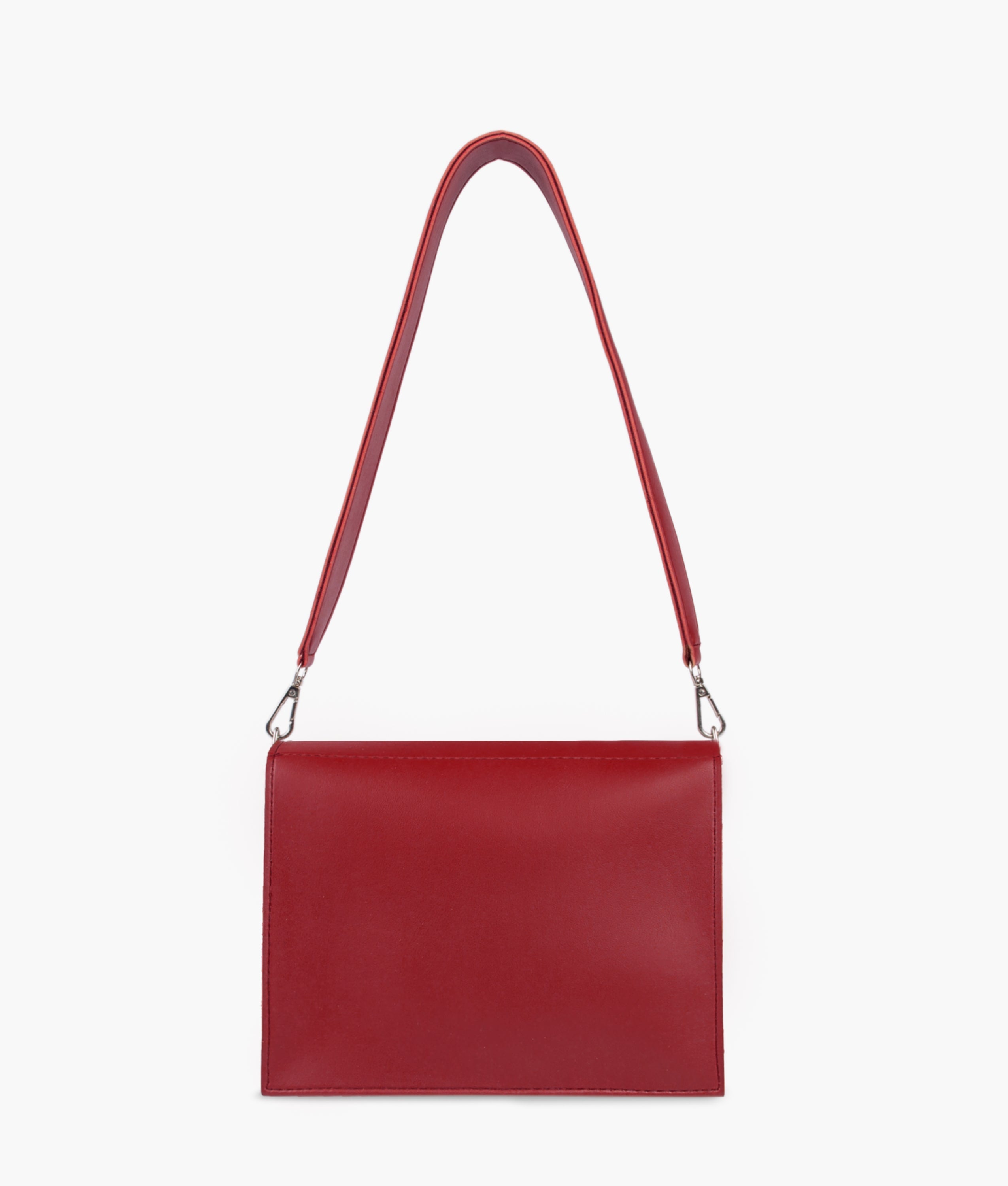RTW Creation - Maroon mini cross-body bag