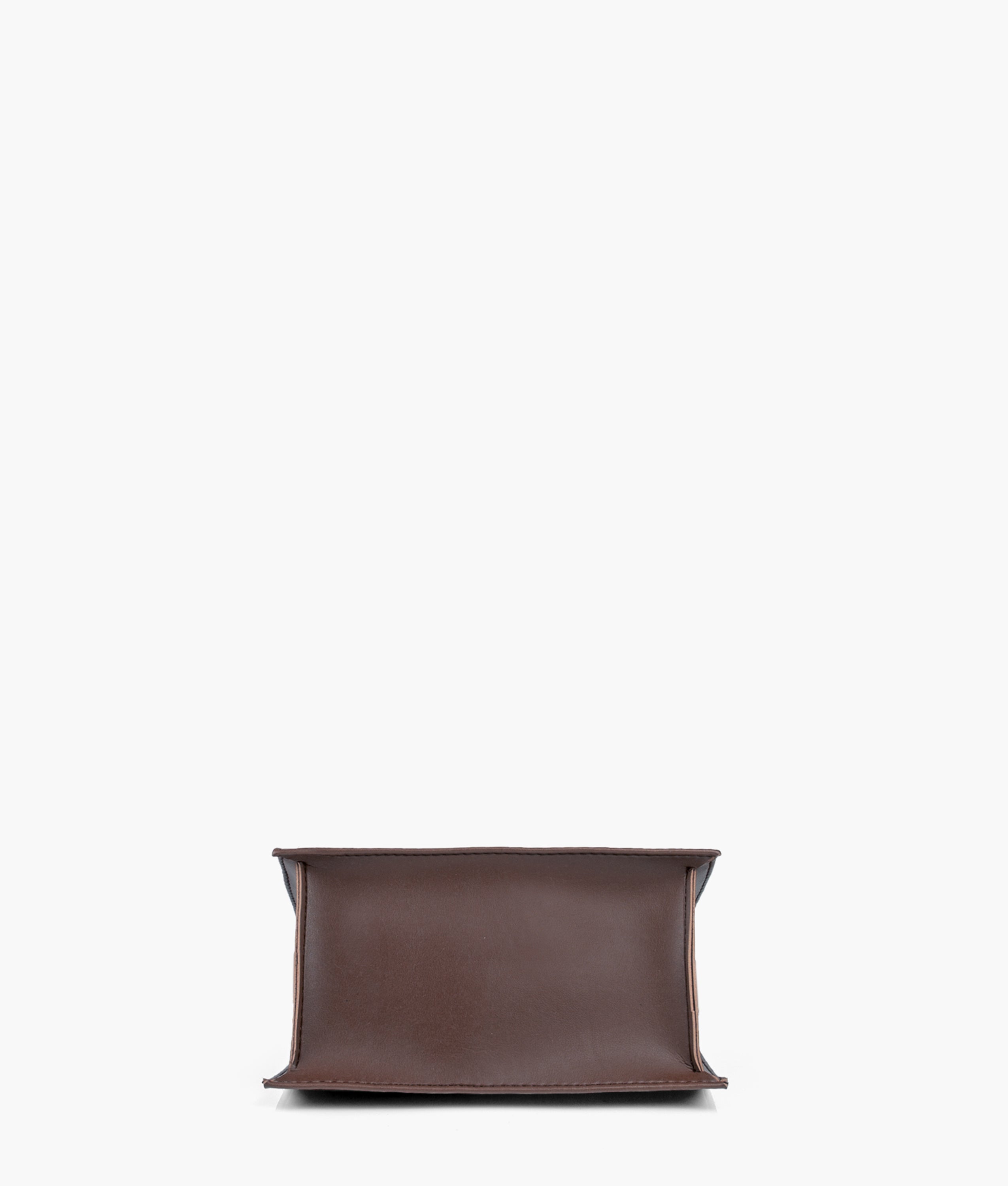 RTW Creation - Dark brown mini cross-body bag