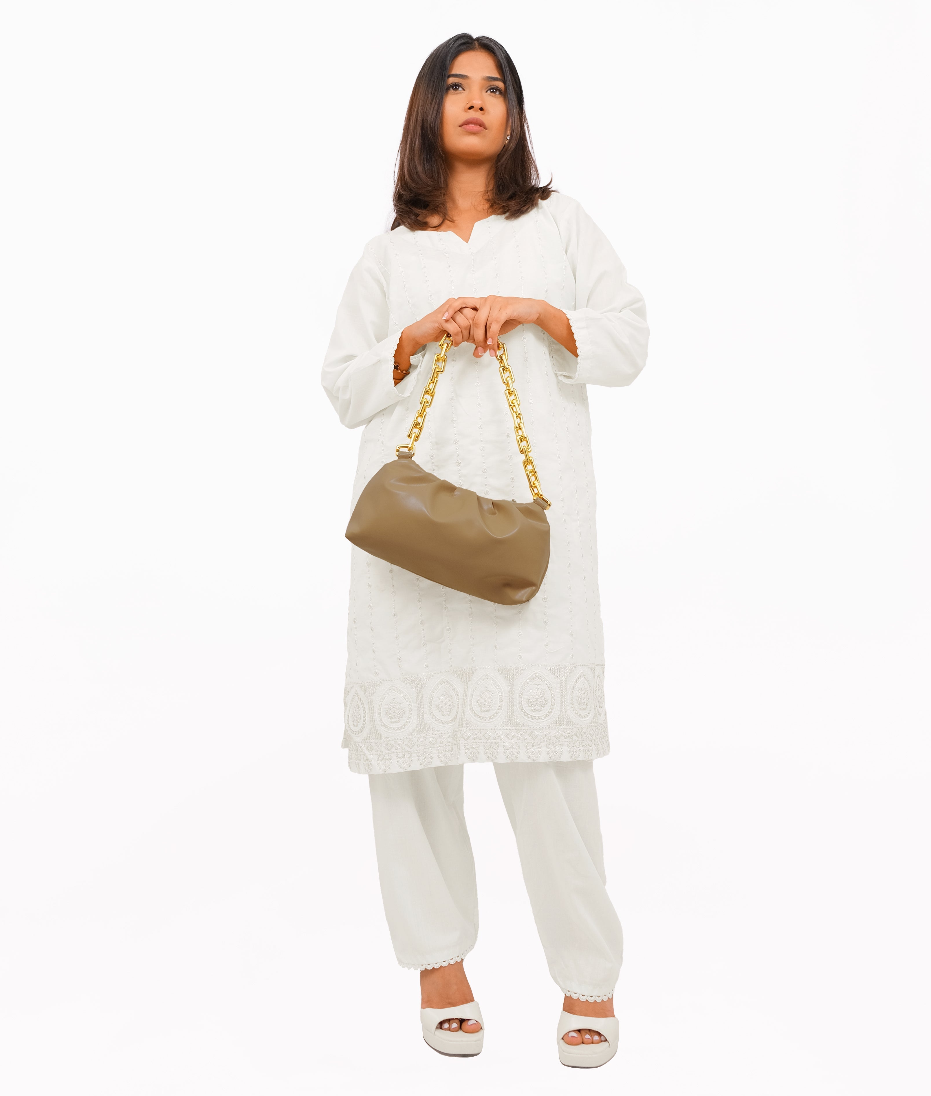 RTW Creation - Beige cloud bag
