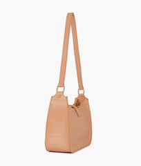 RTW Creation - Beige crocodile baguette bag
