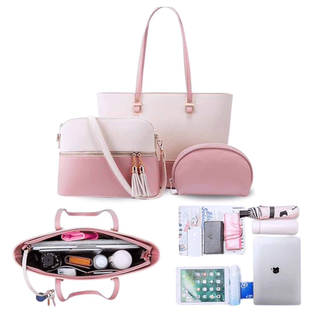 GRACE WHITE / PINK - Bag X