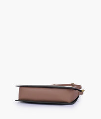 RTW Creation - Black and brown flat purse