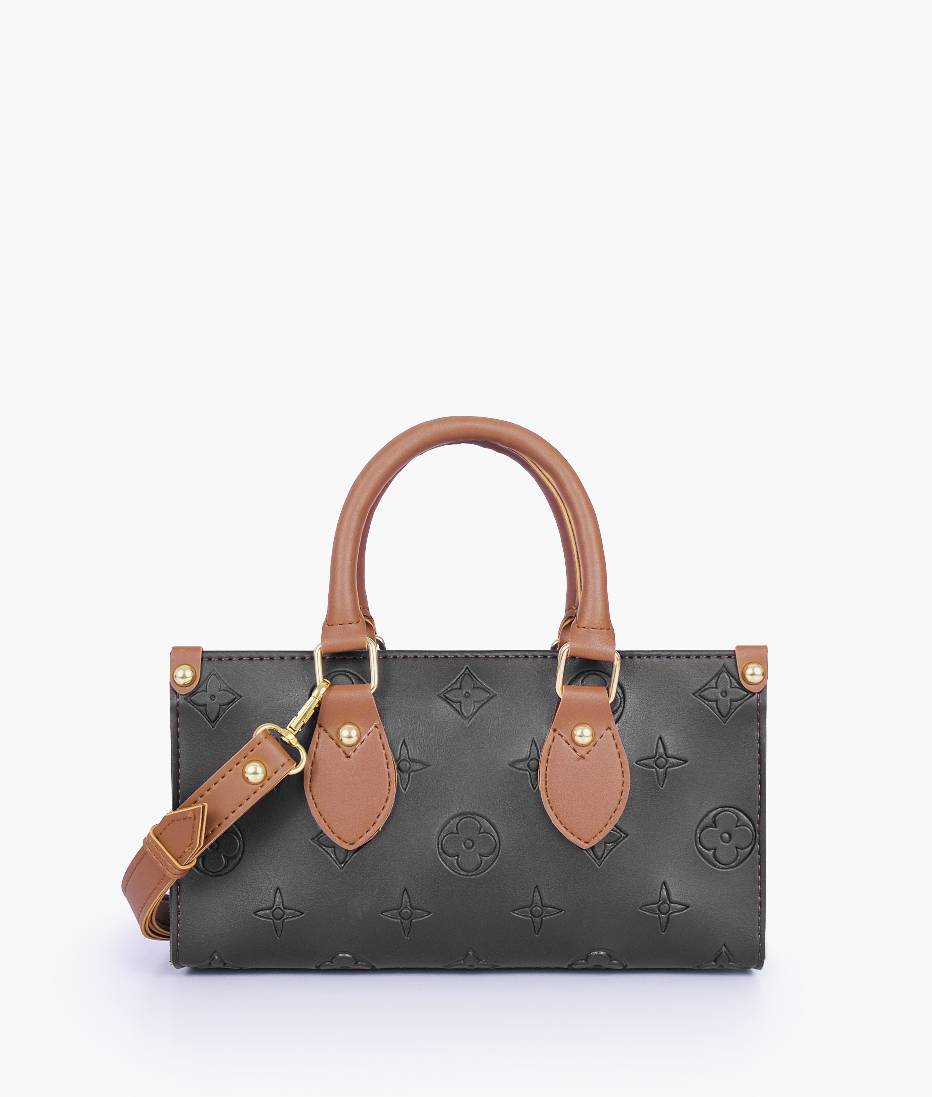 RTW Creation - Black and brown on-the-go mini bag