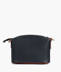 RTW Creation - Black and rust dome cross-body bag