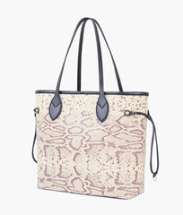 RTW Creation - Black and white snake neverfull tote bag