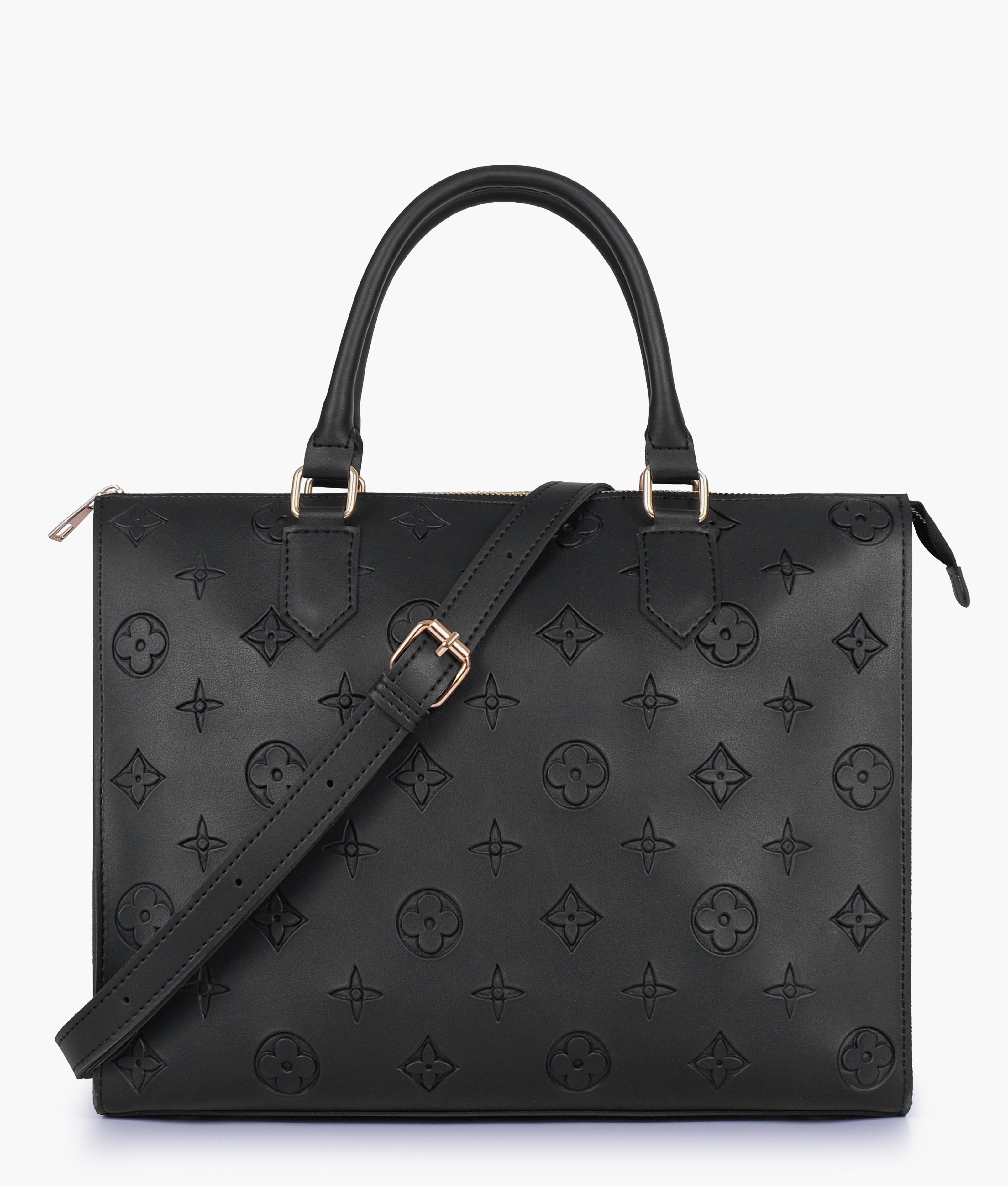 RTW Creation - Black on-the-go handbag