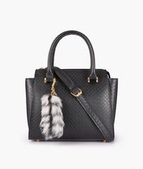 RTW Creation - Black classic mini top-handle bag