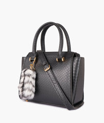 RTW Creation - Black classic mini top-handle bag