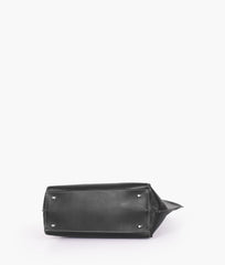 RTW Creation - Black color block tote bag