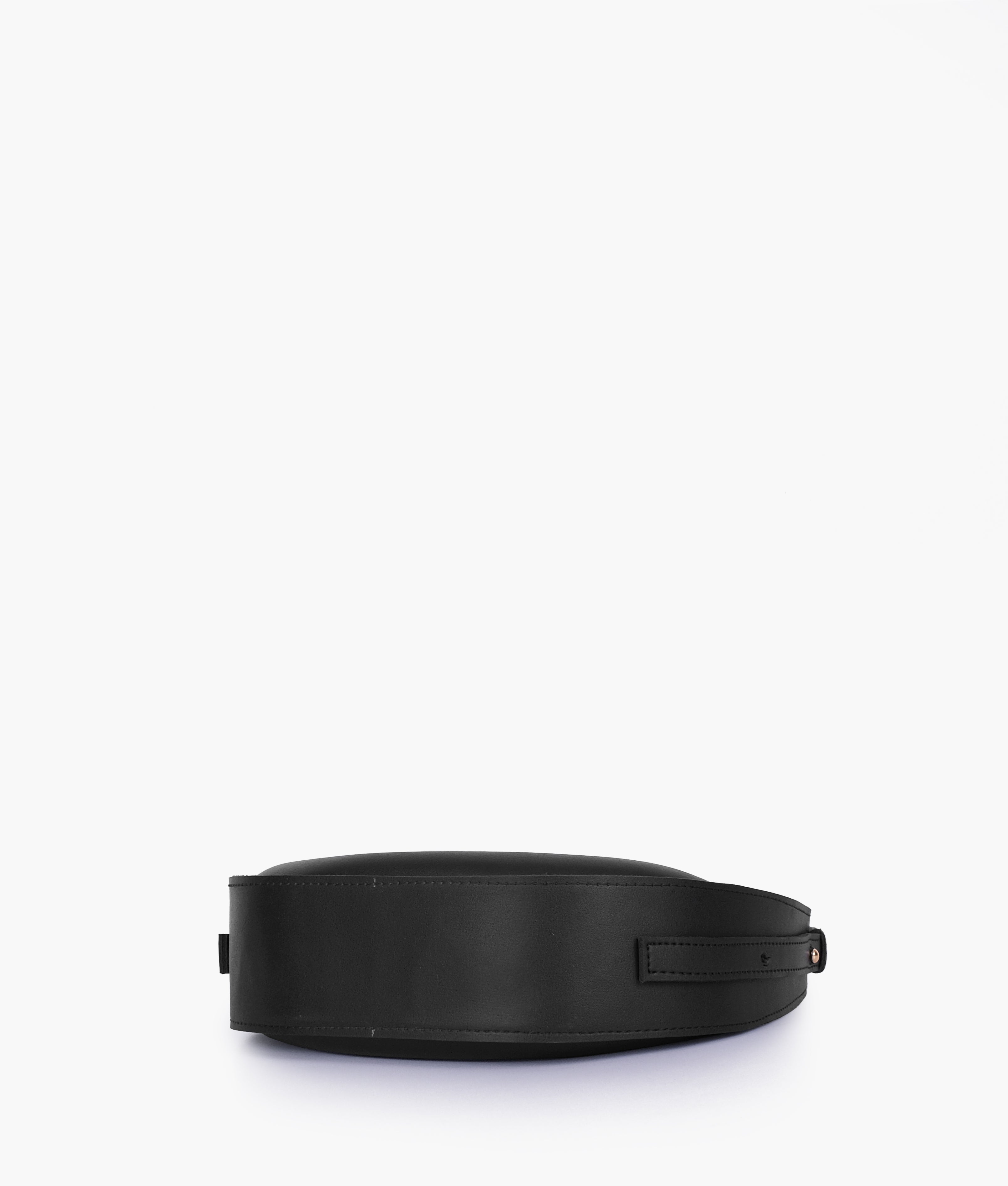 RTW Creation - Black crescent hobo bag