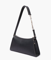RTW Creation - Black evening bag with chain handle