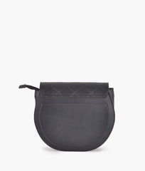 RTW Creation - Black saddle bag with front lock