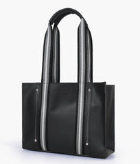 RTW Creation - Black long strap tote bag