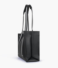 RTW Creation - Black long strap tote bag