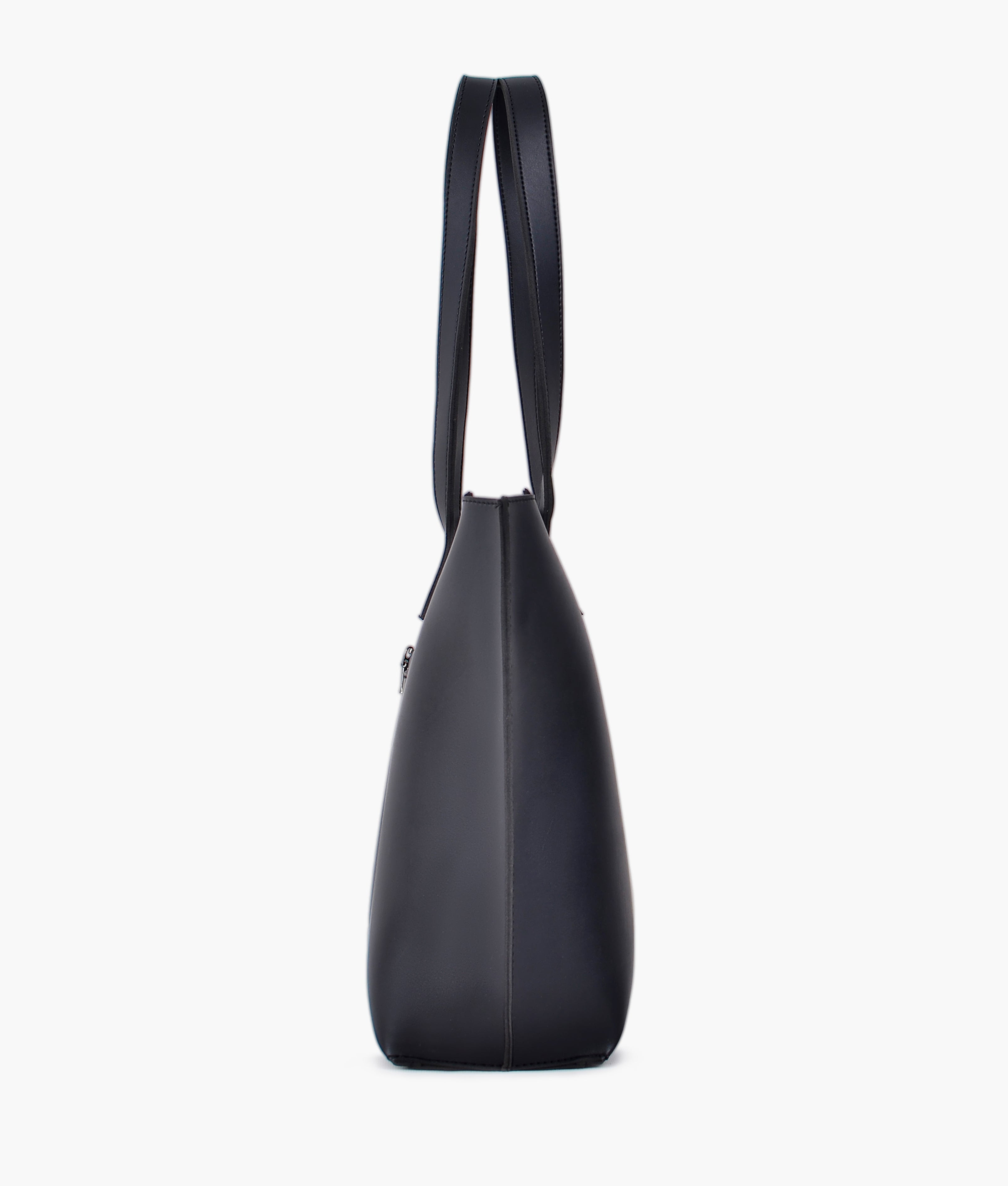 RTW Creation - Black long handle tote bag