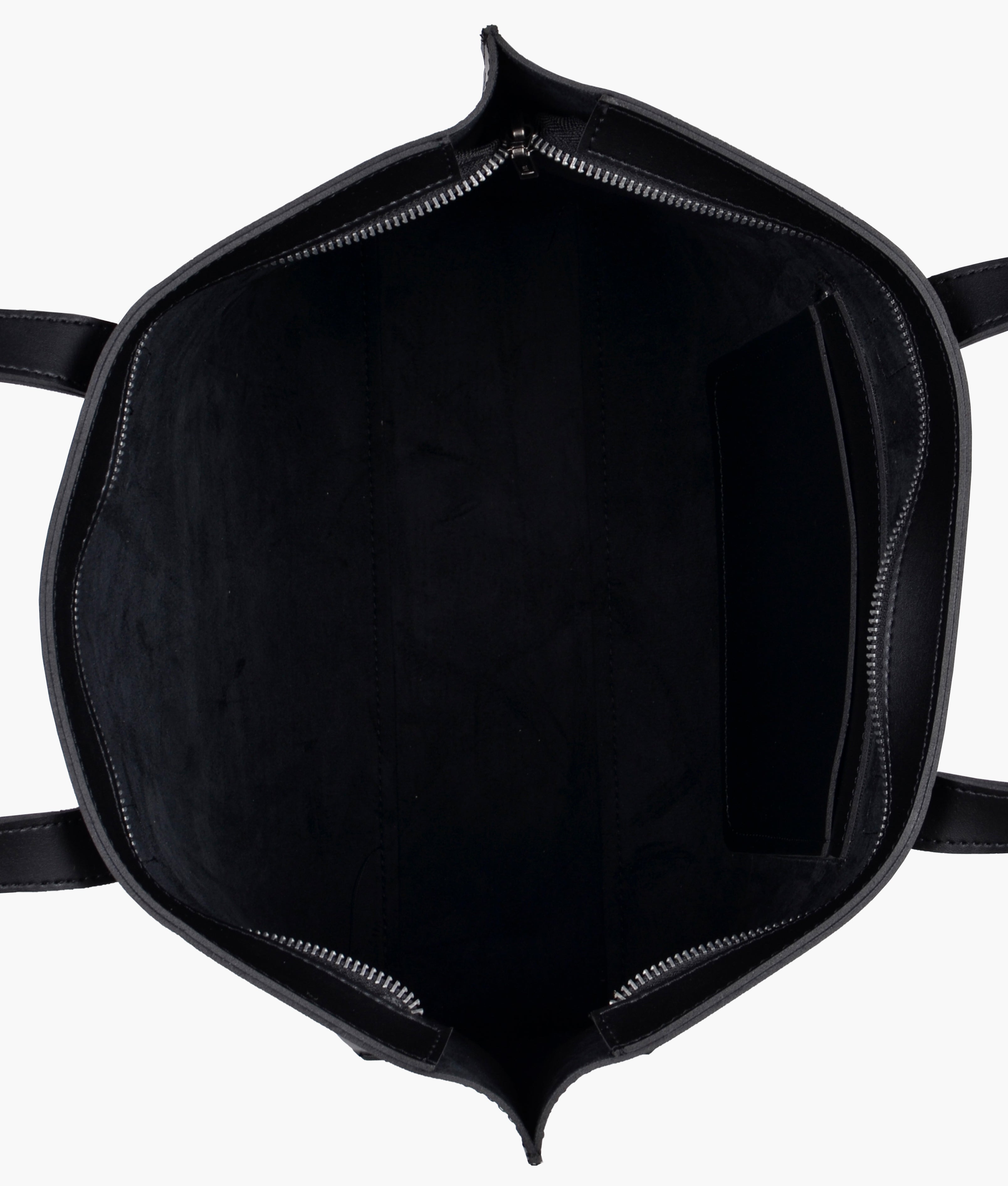 RTW Creation - Black long handle tote bag
