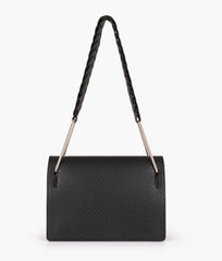 RTW Creation - Black loop strap shoulder bag