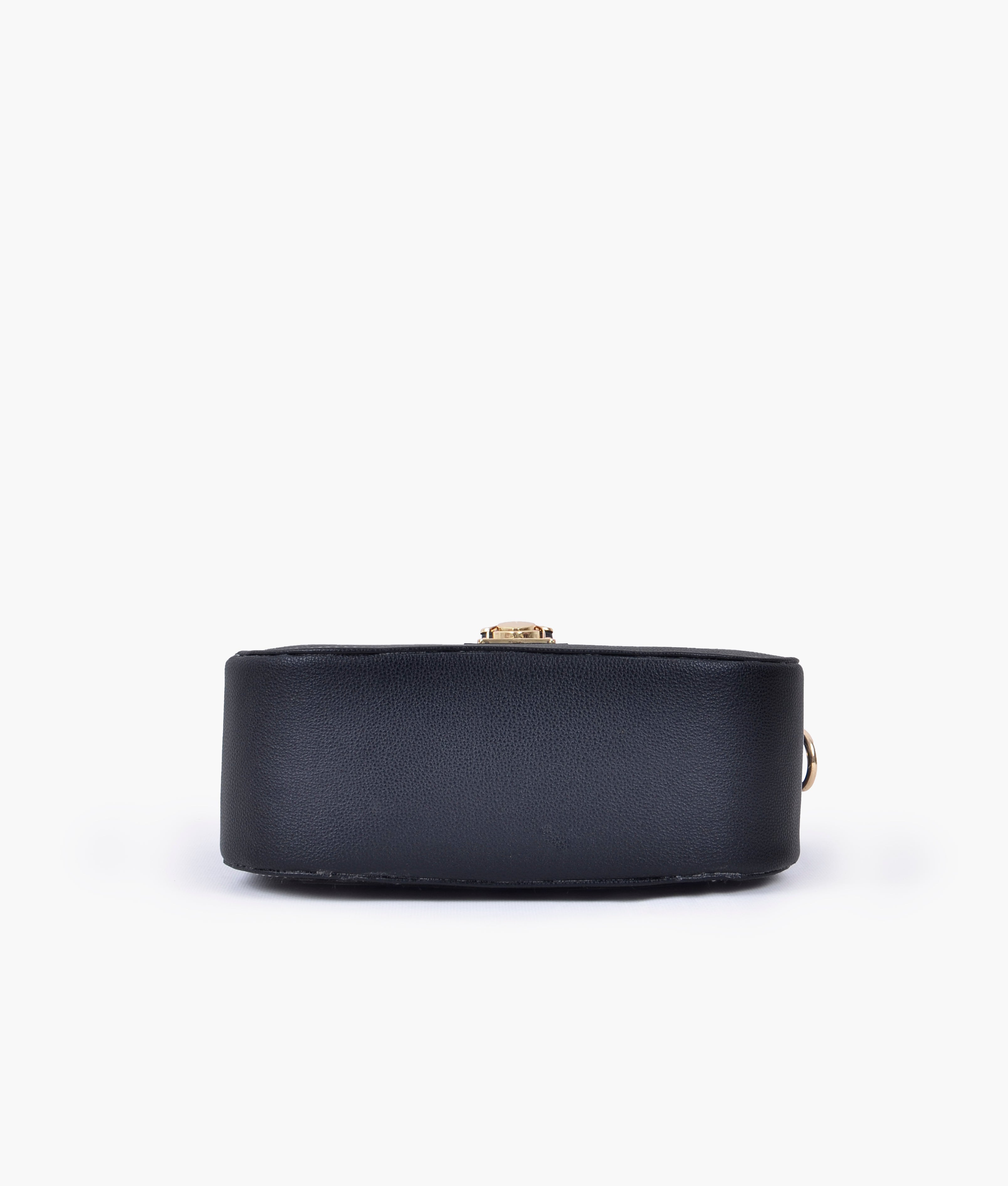 RTW Creation - Black push-lock saddle bag