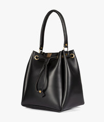 RTW Creation - Black drawstring bucket bag
