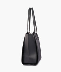 RTW Creation - Black suede classic tote bag