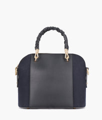 RTW Creation - Black suede small evening bag