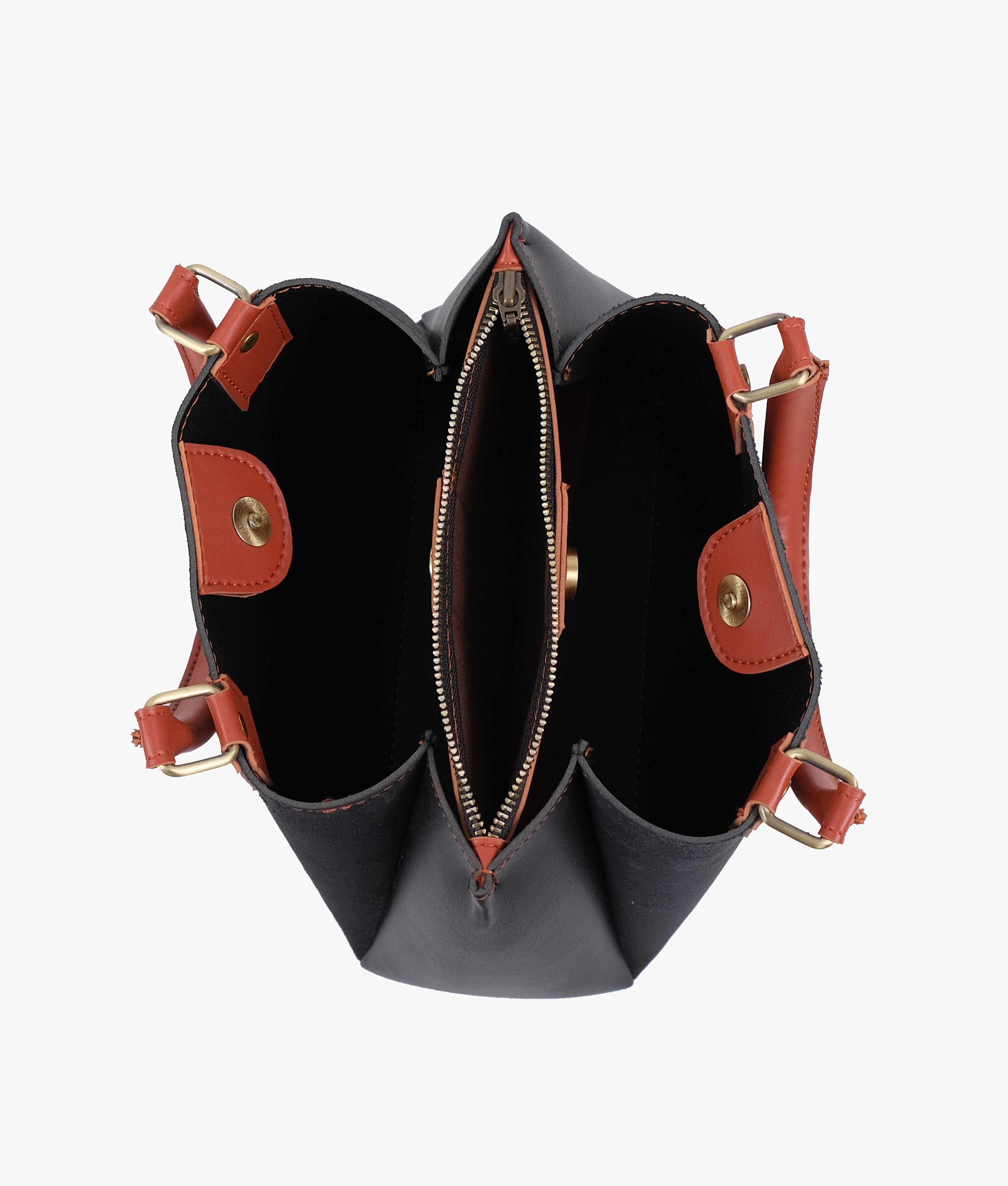 RTW Creation - Black suede mini bag