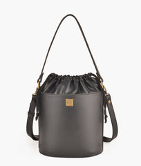 RTW Creation - Black top-handle bucket bag