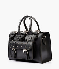 RTW Creation - Black wilderness satchel bag