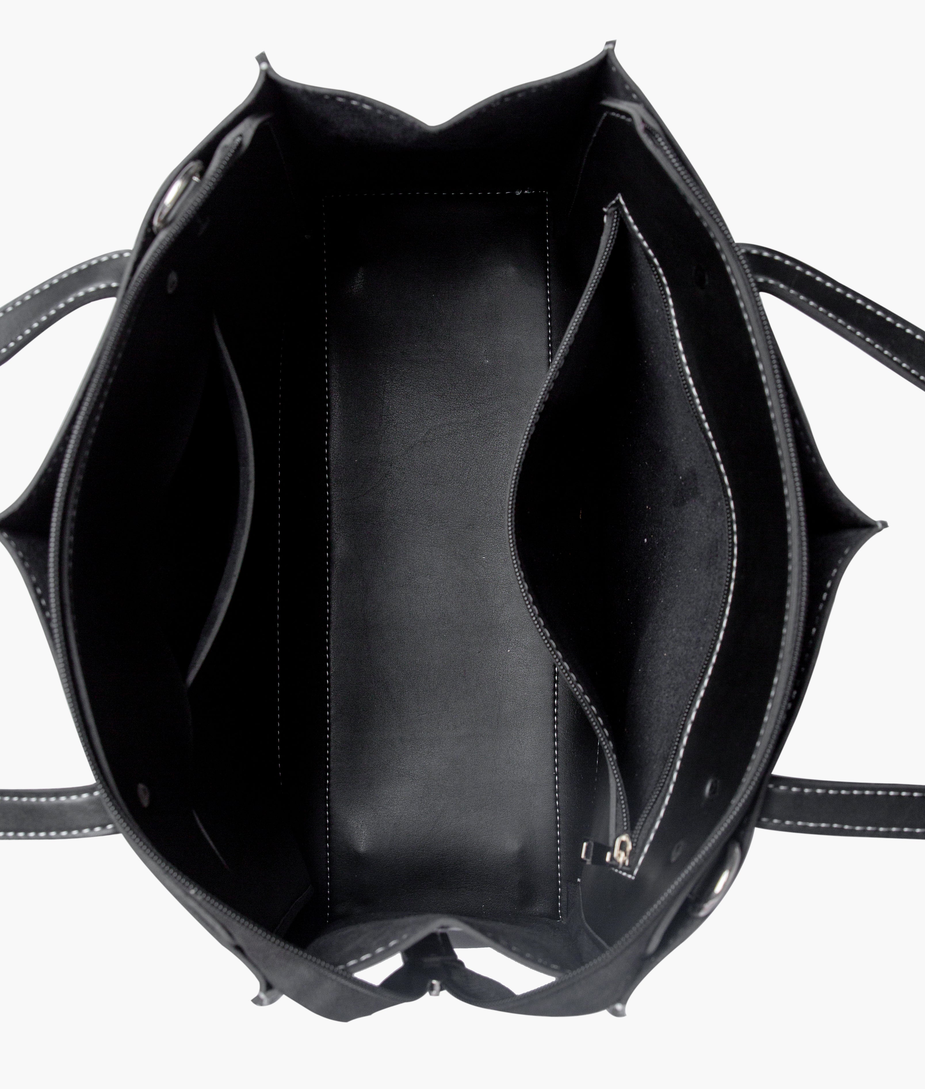 RTW Creation - Black work tote bag