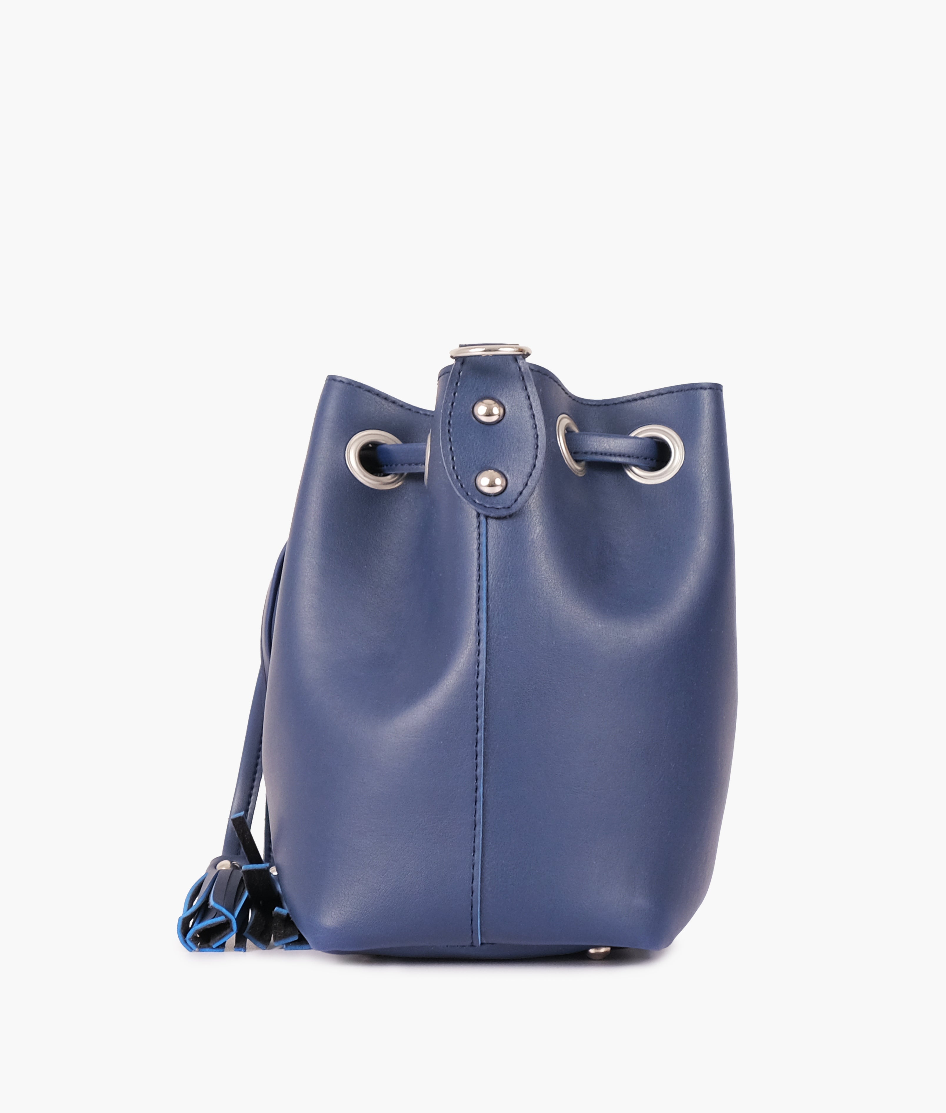 RTW Creation - Blue bucket bag