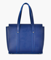 RTW Creation - Blue carry-all satchel bag