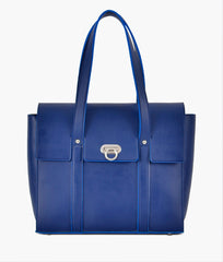 RTW Creation - Blue carry-all satchel bag