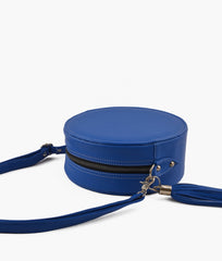 RTW Creation - Blue circle cross-body bag