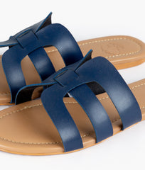 RTW Creation - Blue cutout flats