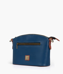 RTW Creation - Blue dome cross-body bag